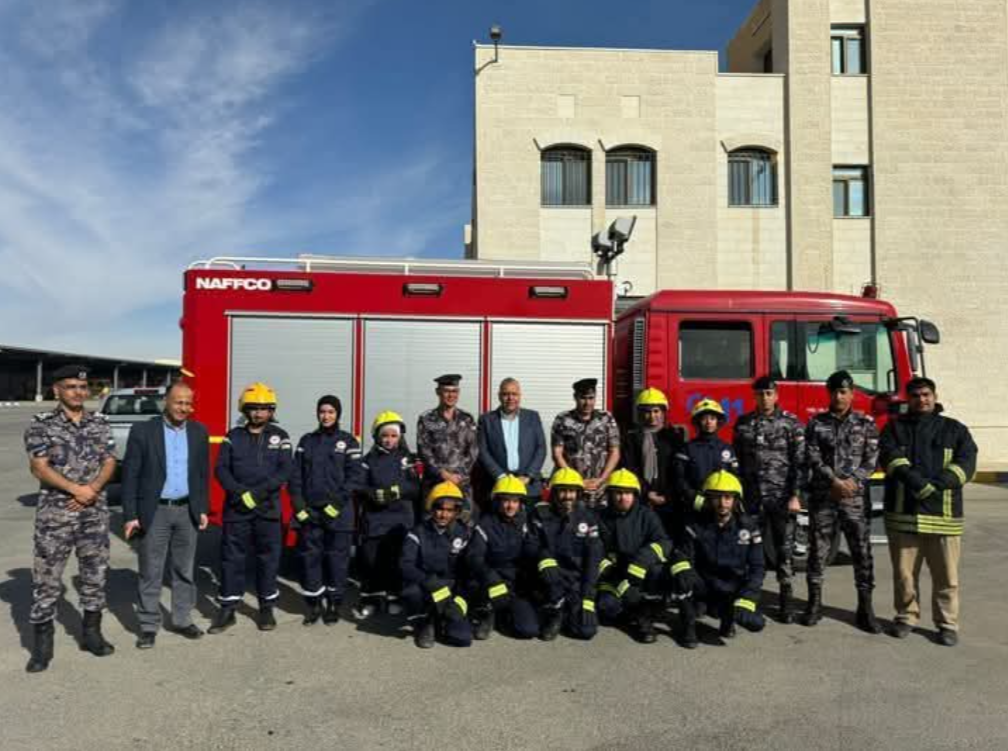 كلنا خلف قيادتنا الهاشمية يفتح باب التسجيل في دورة الدفاع المدني