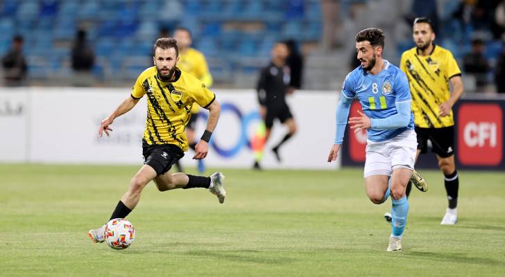 الفيصلي والحسين إربد يلتقيان في قمة مؤجلة من دوري المحترفين 