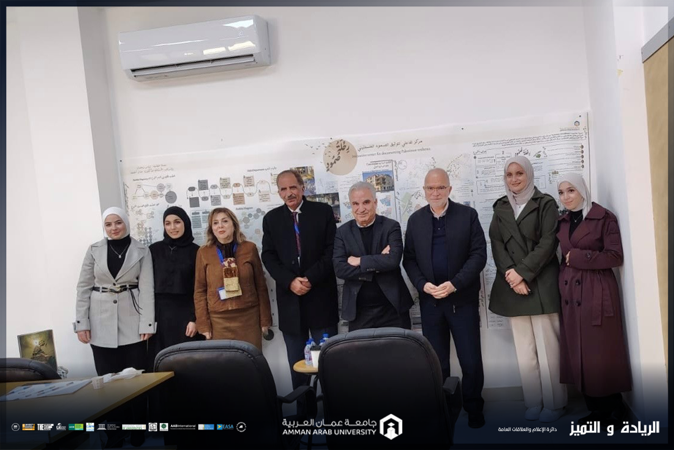 طلبة قسم هندسة العمارة في عمان العربية يناقشون مشاريع تخرج تواكب التحول الرقمي وتعكس هوية المجتمع