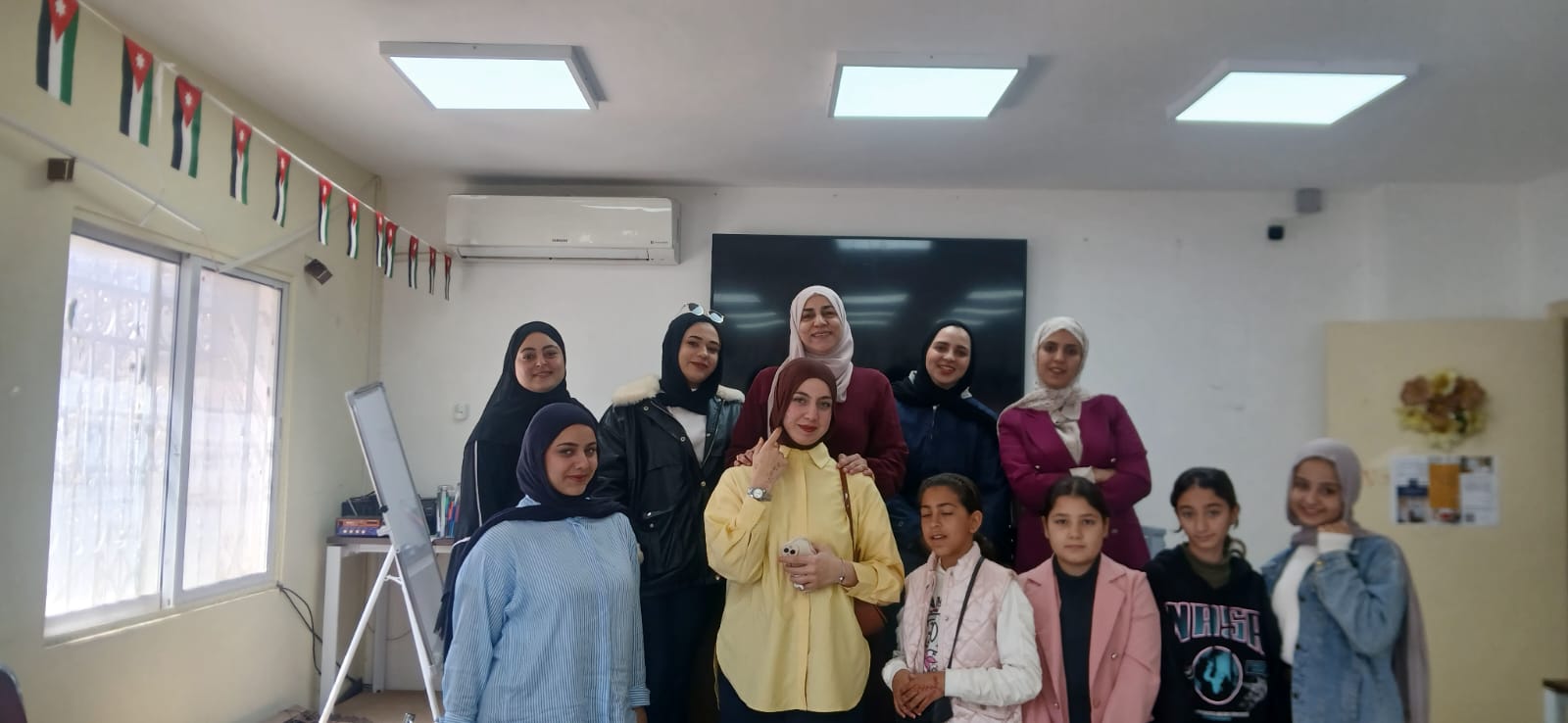 ورشة في مركز شابات الوسطية حول حقوق المرأة في القانون الأردني