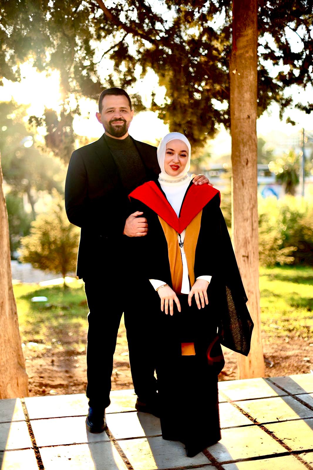 المحامية أسيل النابلسي ..  مبارك الدكتوراة