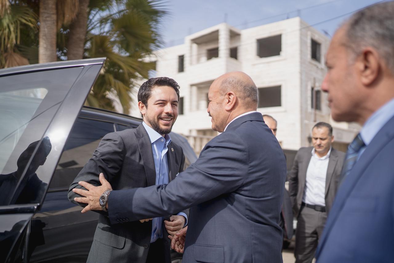 ولي العهد يلتقي ممثلين ووجهاء عن لواء سحاب