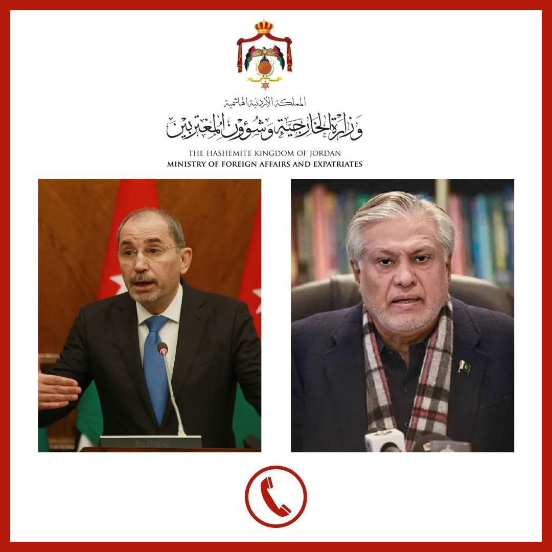 الأردن: أهمية جهود باكستان ومصر وتركيا لإنهاء التصعيد 