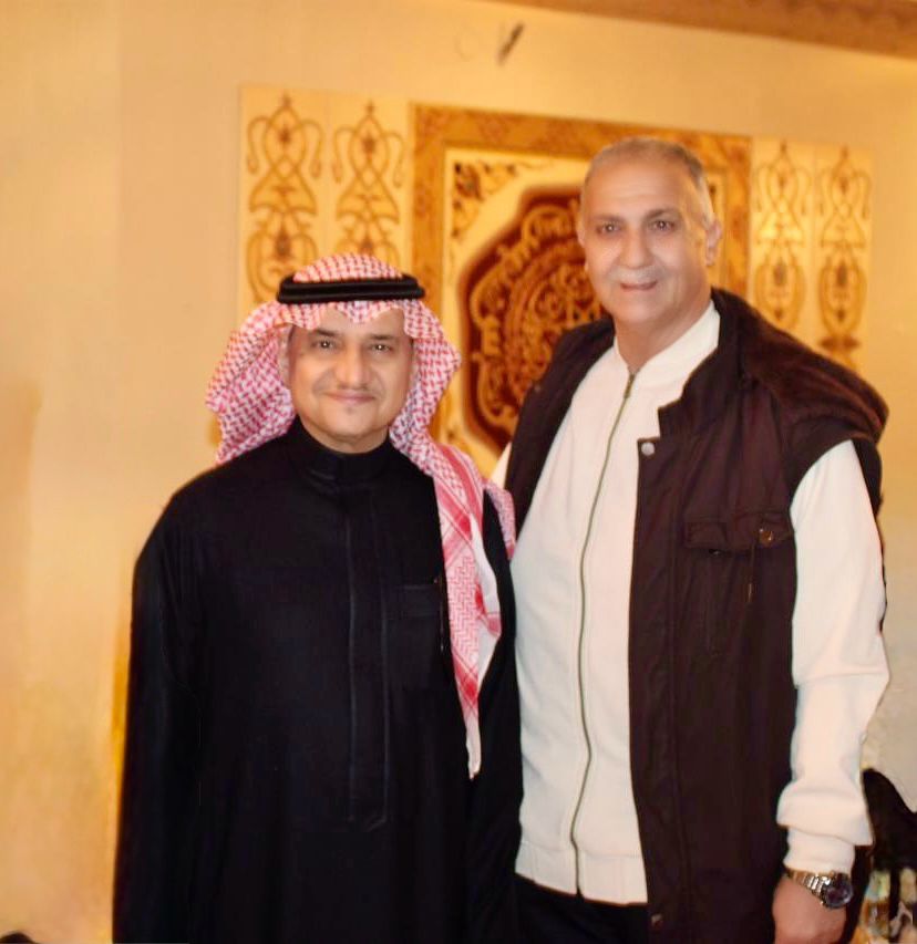 في حضرة سفير  خادم الحرمين الشريفين في عمان 