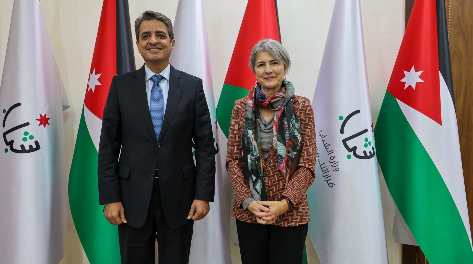 وزير الشباب يلتقي ممثلة المفوضية السامية لشؤون اللاجئين 