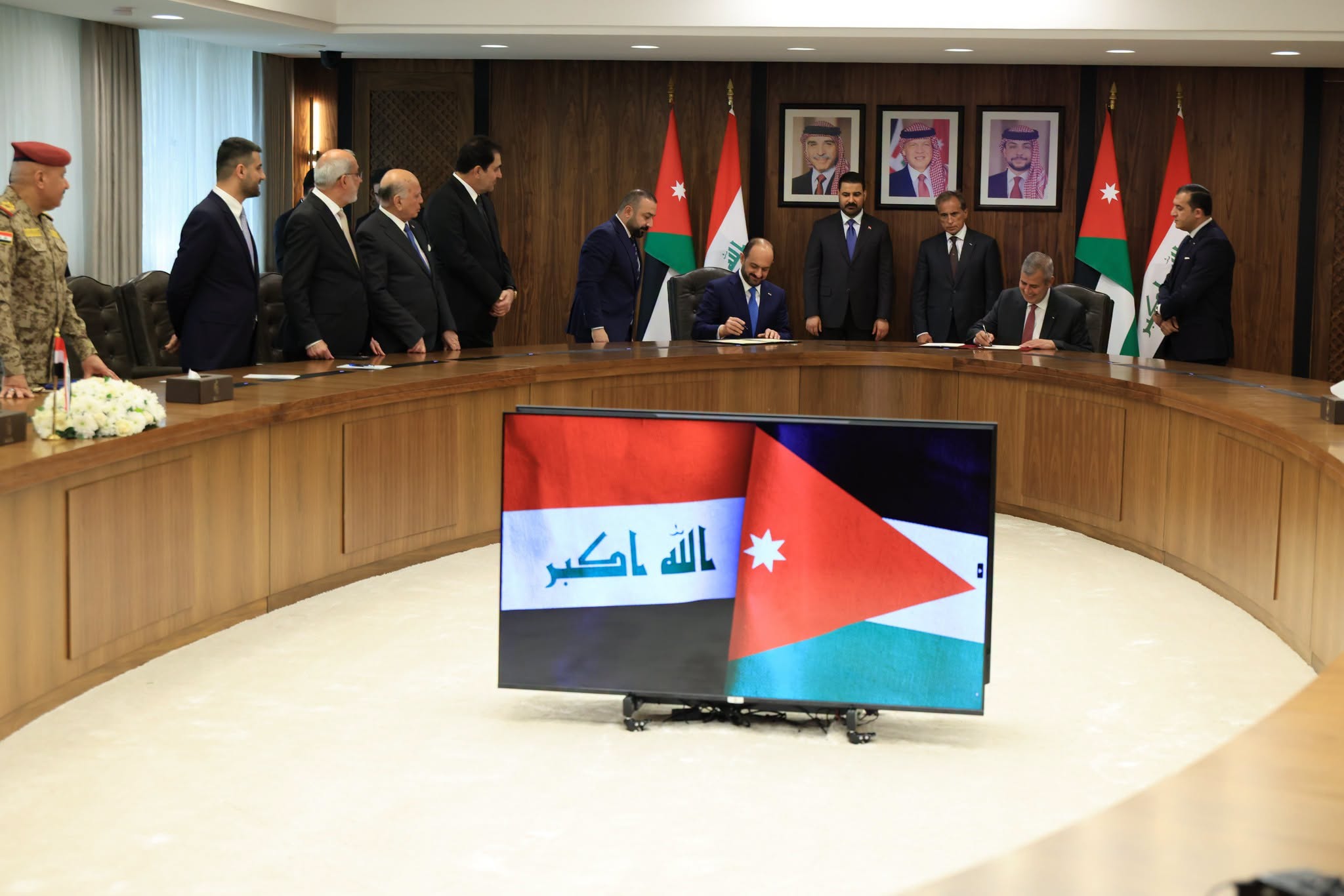 الأردن والعراق يوقعان 9 اتفاقيات تعاون في مجالات عدة