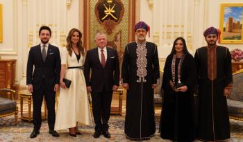 بيان أردني عُماني مشترك في ختام زيارة الملك إلى السلطنة