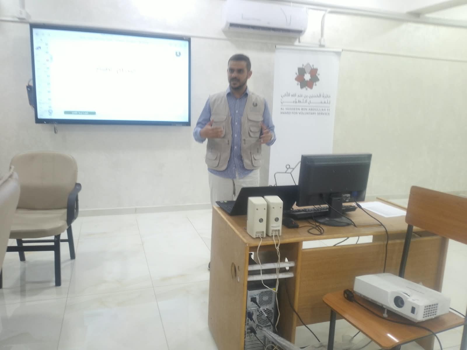 شباب إربد تواصل تنفيذ الجلسات التعريفية بجائزة الحسين للعمل التطوعي