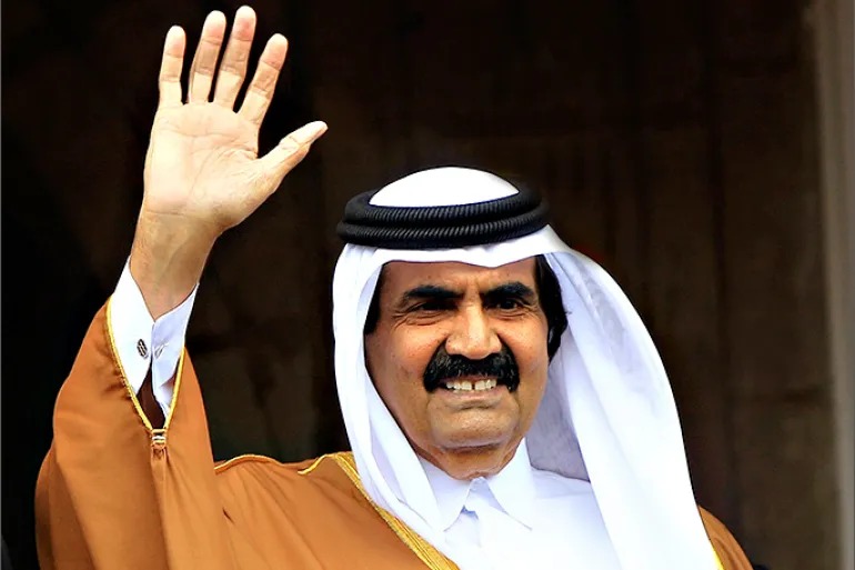 سفارة قطر تستقبل المعزين بوفاة الشيخ حمد بن خليفة آل ثاني