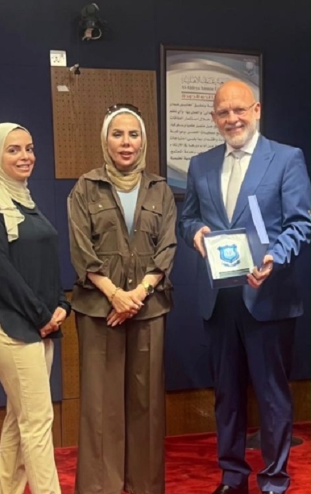 البيطار يحاضر حول حماية الابتكار والملكية الفكرية في عمّان الأهلية