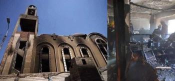 السيسي يوجه القوات المسلحة المصرية بتولي إعادة إعمار كنيسة أبو سيفين