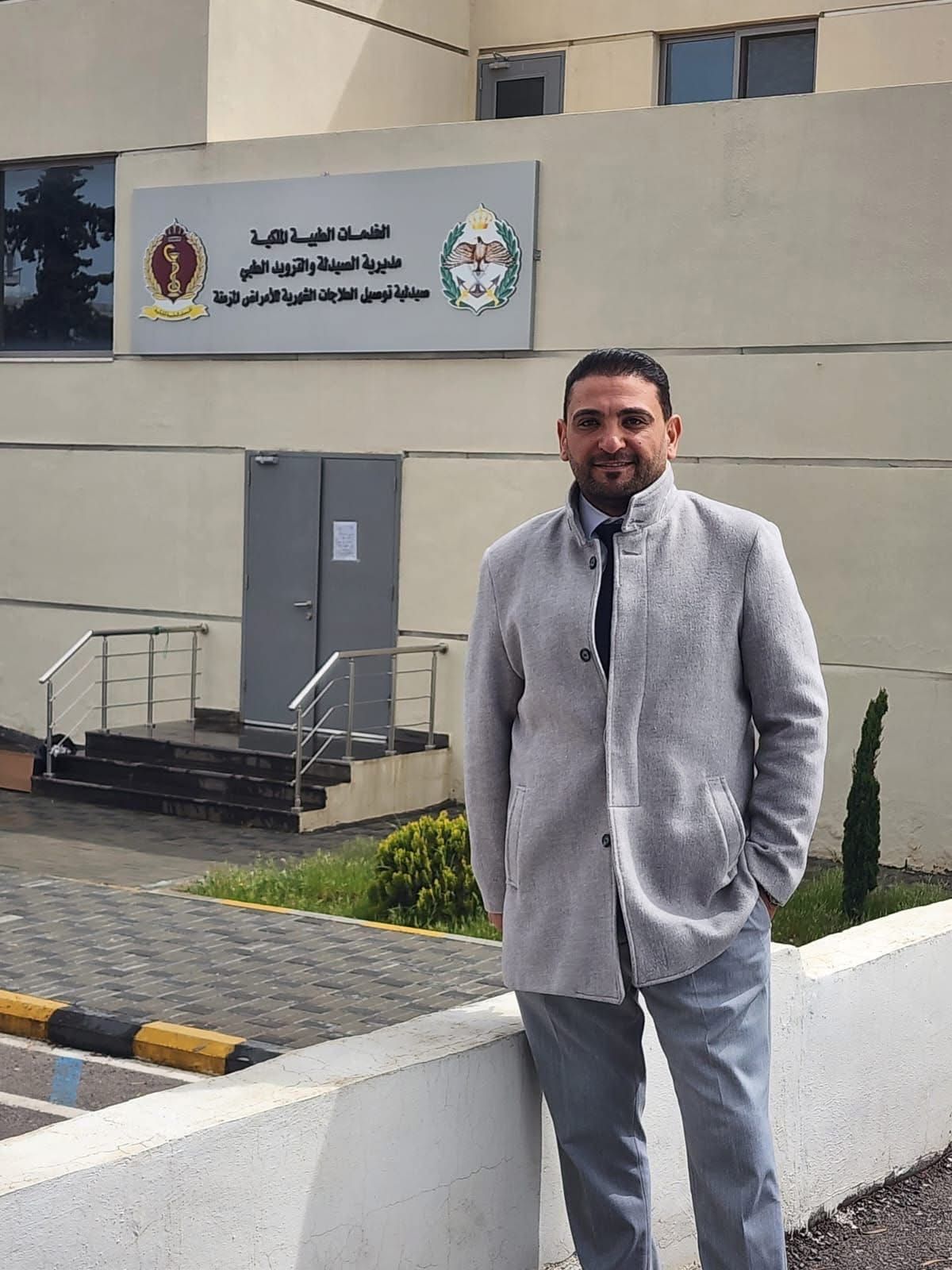 الدكتور محمد نايف العبيسات ..  مبارك البورد الأردني 