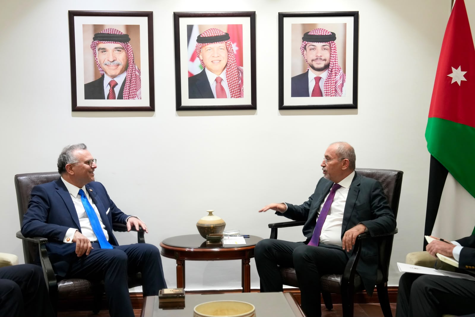 وزير الخارجية يلتقي كبير مستشاري الرئيس الأميركي