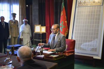 ملك المغرب يترأس جلسة لإعادة بناء وتأهيل مناطق متضررة من الزلزال