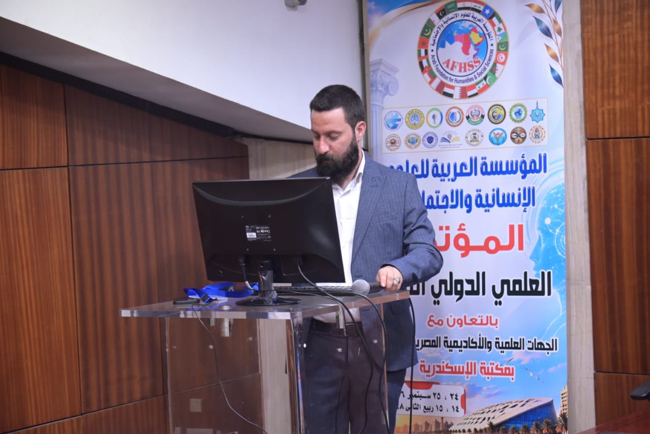 إنجاز أكاديمي مشرّف لجامعة إربد الأهلية ..  الدكتور زيدون الرباعي ضمن أفضل خمسة باحثين في مؤتمر دولي بمصر