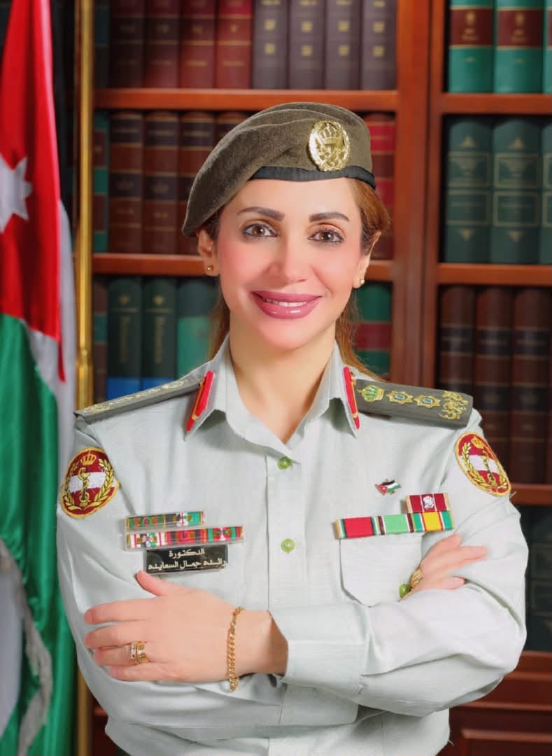 العقيد الدكتورة رائدة الدروبي السعايدة ..  مبارك الترفيع 