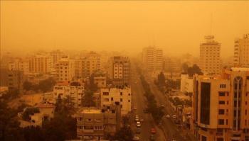 توقع موجة غبار تبدأ من الأردن تؤثر على دول عربية منتصف الأسبوع المقبل