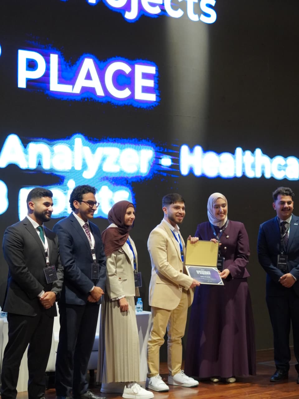 جامعة إربد الأهلية تَحصد المركز الثاني في AI EXPO 2026 بمشروع مبتكر في الذكاء الاصطناعي وتحليل الأشعة السينية للأسنان