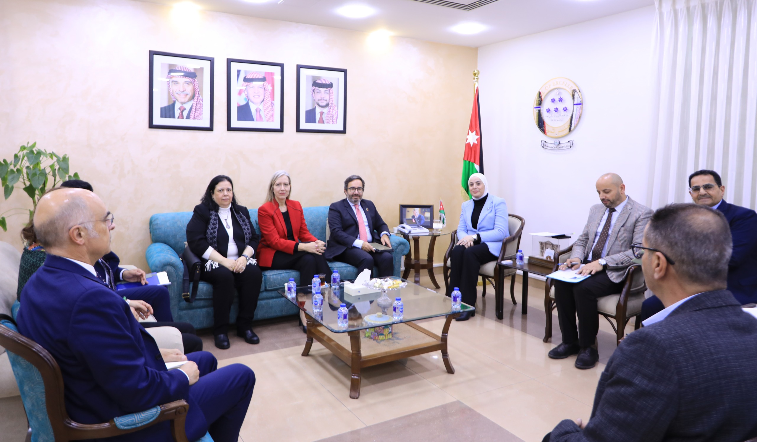 وزيرة التنمية تلتقي المدير التنفيذي لمكتب الأمم المتحدة لخدمات المشاريع