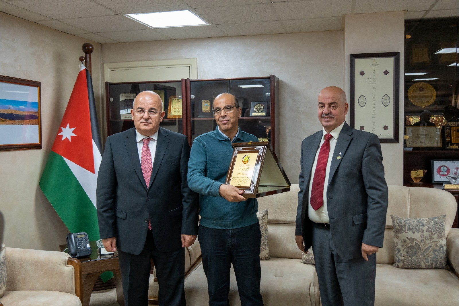 المركز الوطني للبحوث الزراعية يكرّم الجامعة الهاشمية