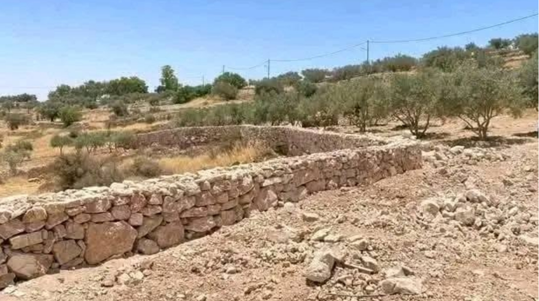 السلاسل الحجرية في عجلون ..  هندسة تراثية تحافظ على التربة والإنتاج الزراعي