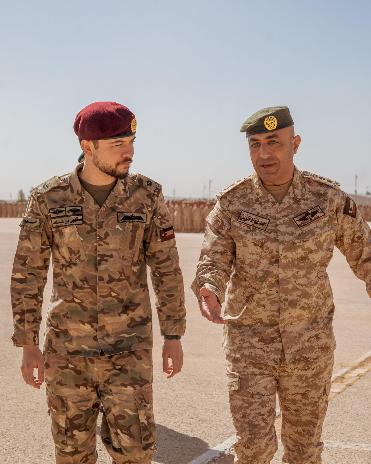 ولي العهد: فخور ببرنامج خدمة العلم الذي يسهم بصقل شخصية الشباب