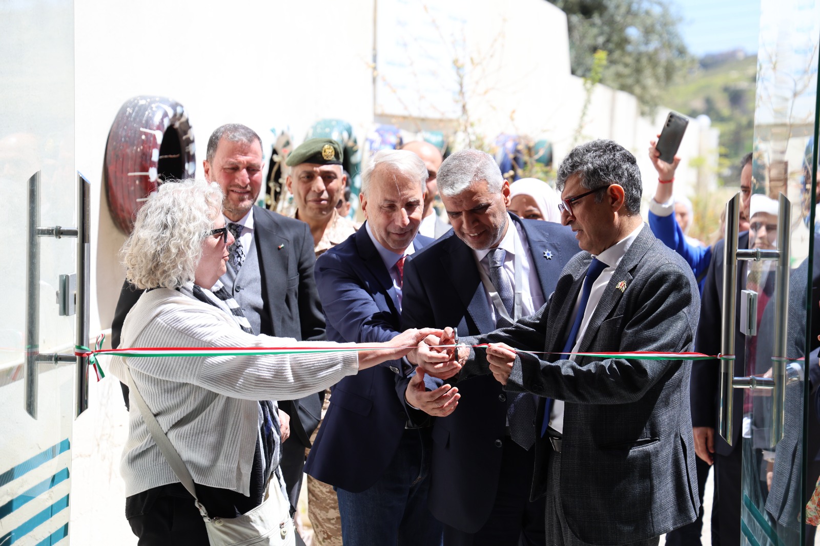 افتتاح المركز الأردني الإيطالي للتدريب والتأهيل في ناعور