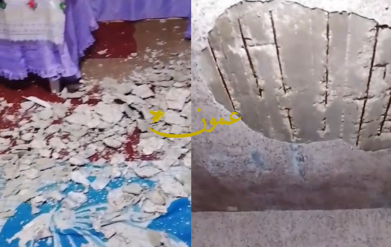 انهيار أجزاء من سقف منزل في هاشمية الزرقاء ..  ونجاة أم وطفلها