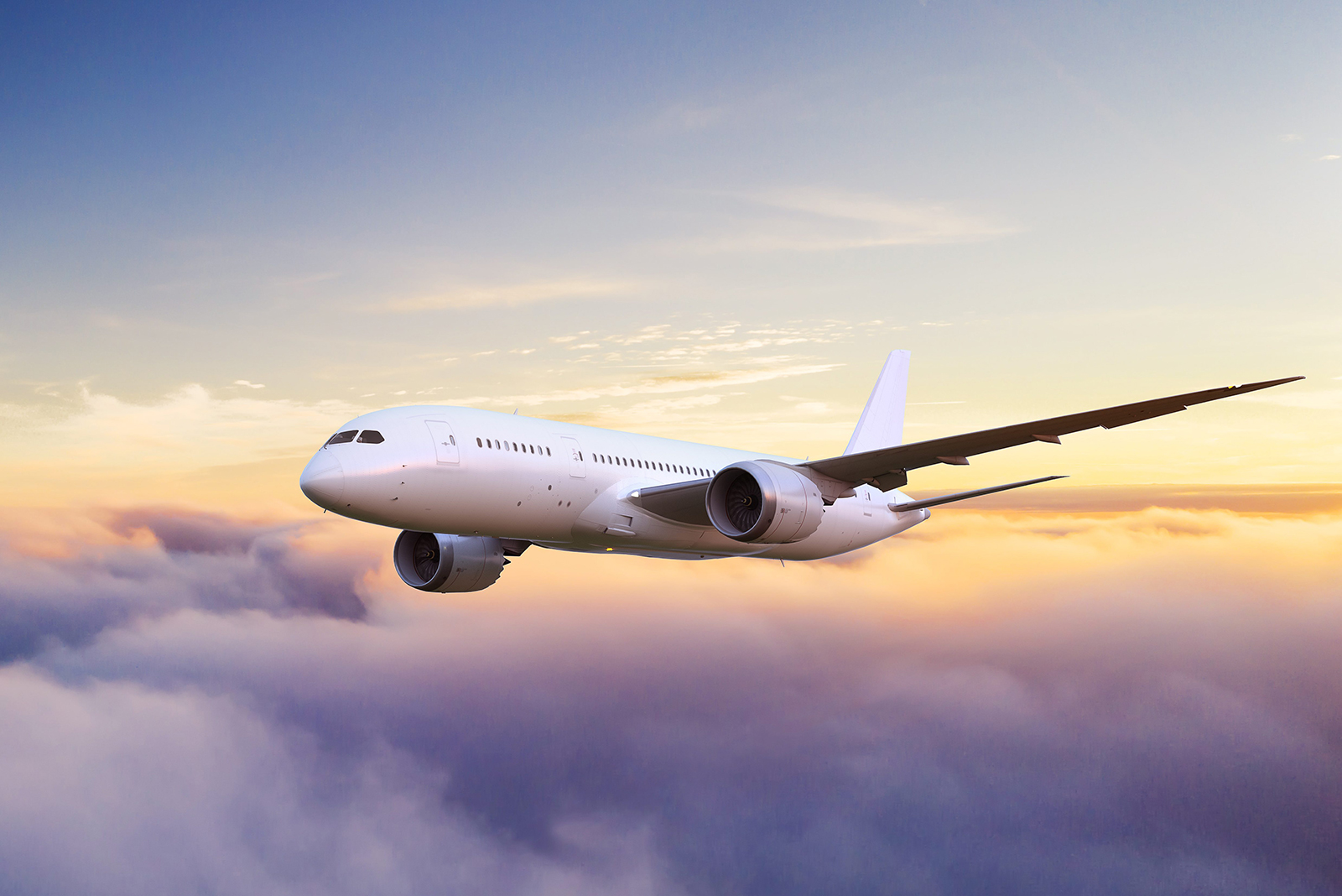 القبض على راكب حاول فتح باب طائرة