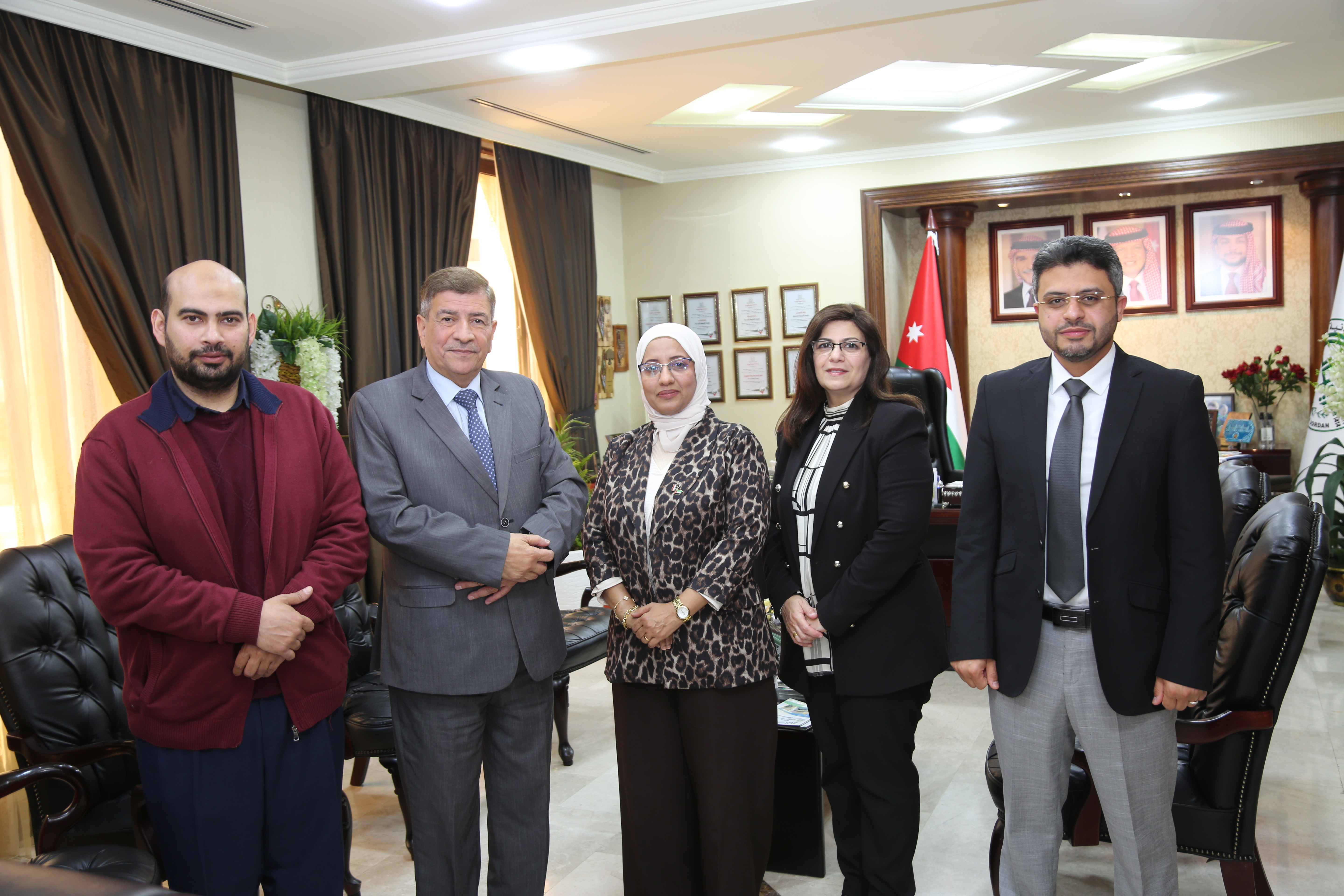 رئيس جامعة الزيتونة الأردنية يستقبل المستشار الثقافي اليمني لبحث آفاق التعاون المشترك