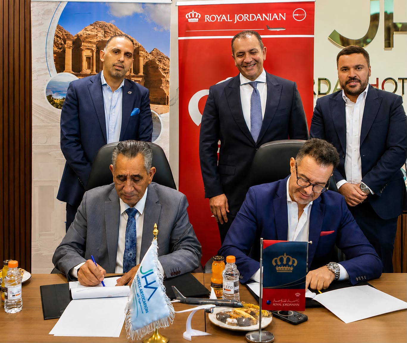 جمعية الفنادق والملكية الأردنية توقعان تعاونا لتعزيز السياحة الوافدة
