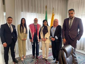 مبادرة الاردن يدعم فلسطين تلتقي السفير البرازيلي