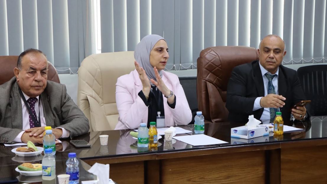 تنفيذي الوسطية يبحث عددا من قضايا التي تهم اللواء