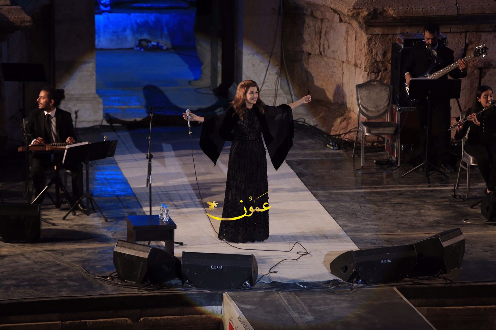 ماجدة الرومي تشعل مدرجات جرش بعد صمت فرضته كورونا (صور)