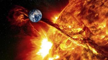  انفجار بلازما من الشمس ..  عاصفة مغناطيسية تضرب الأرض