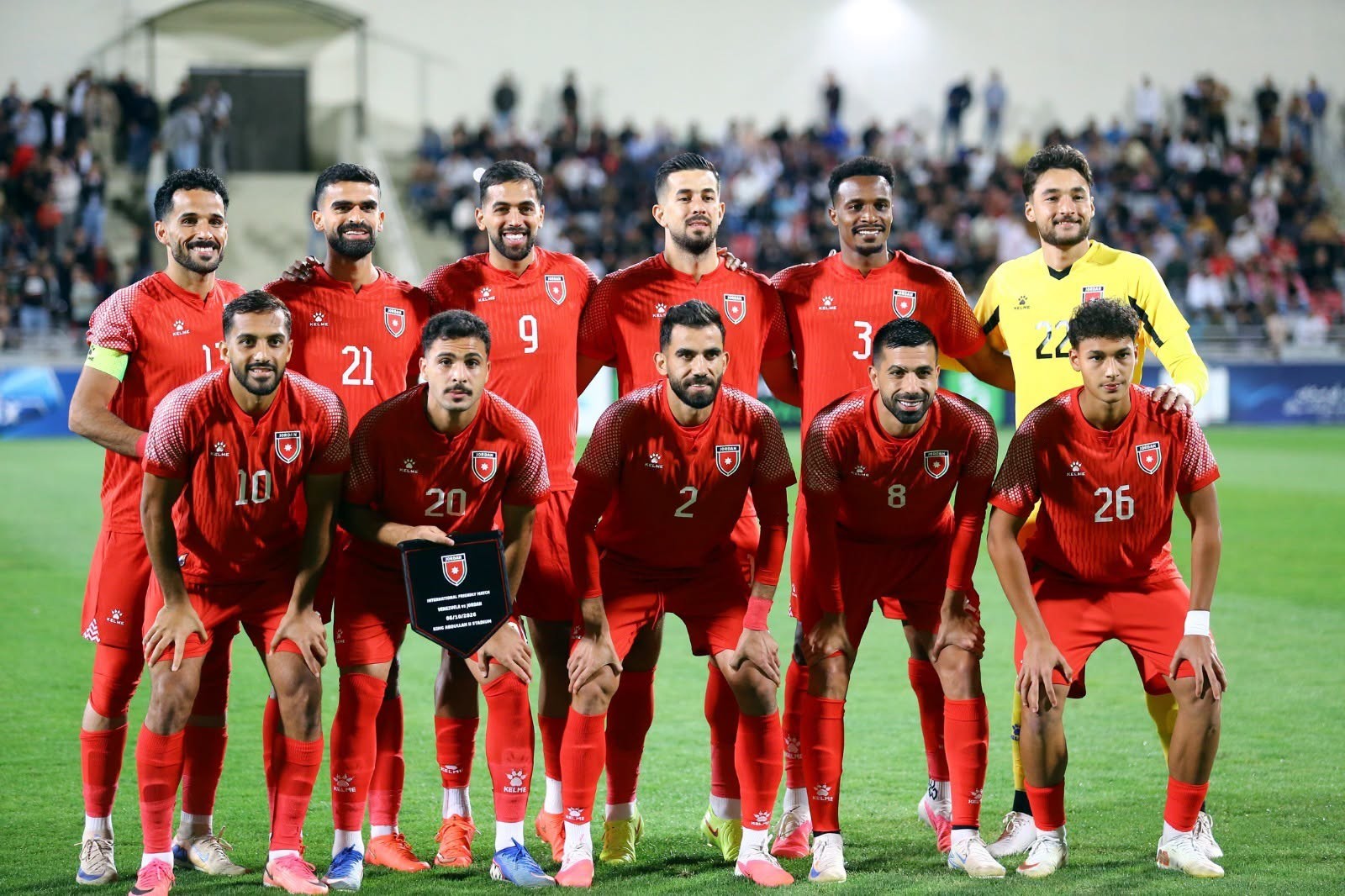النشامى يتعادل بدون أهداف في وديته مع فنزويلا 