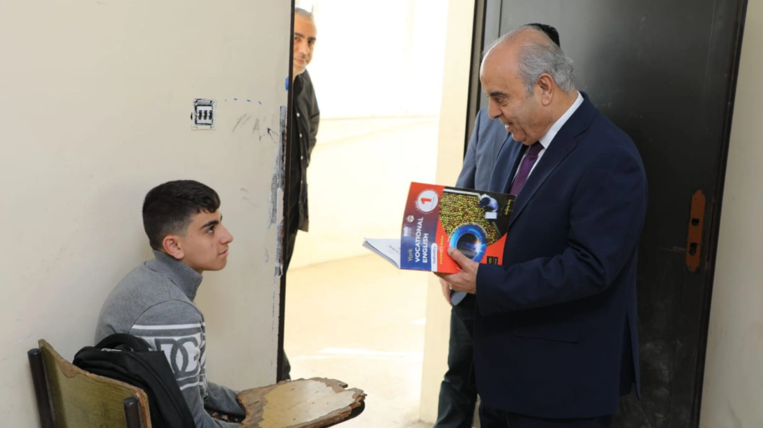 وزير التربية يتفقد عددًا من المدارس في لواء ماركا