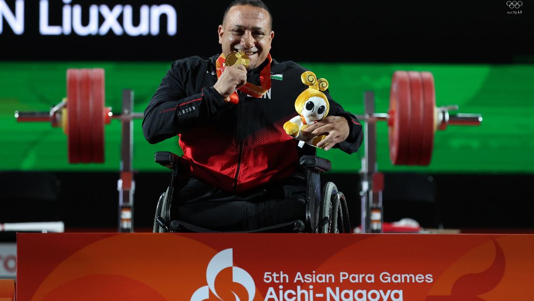 قرادة يمنح الأردن ذهبيته الأولى في بارالمبية ناغويا 2026