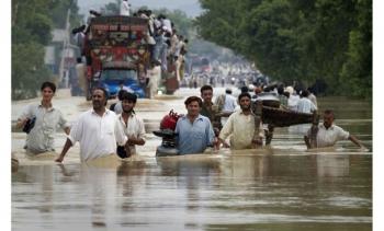 ارتفاع حصيلة ضحايا الأمطار في الباكستان إلى 63 شخصا