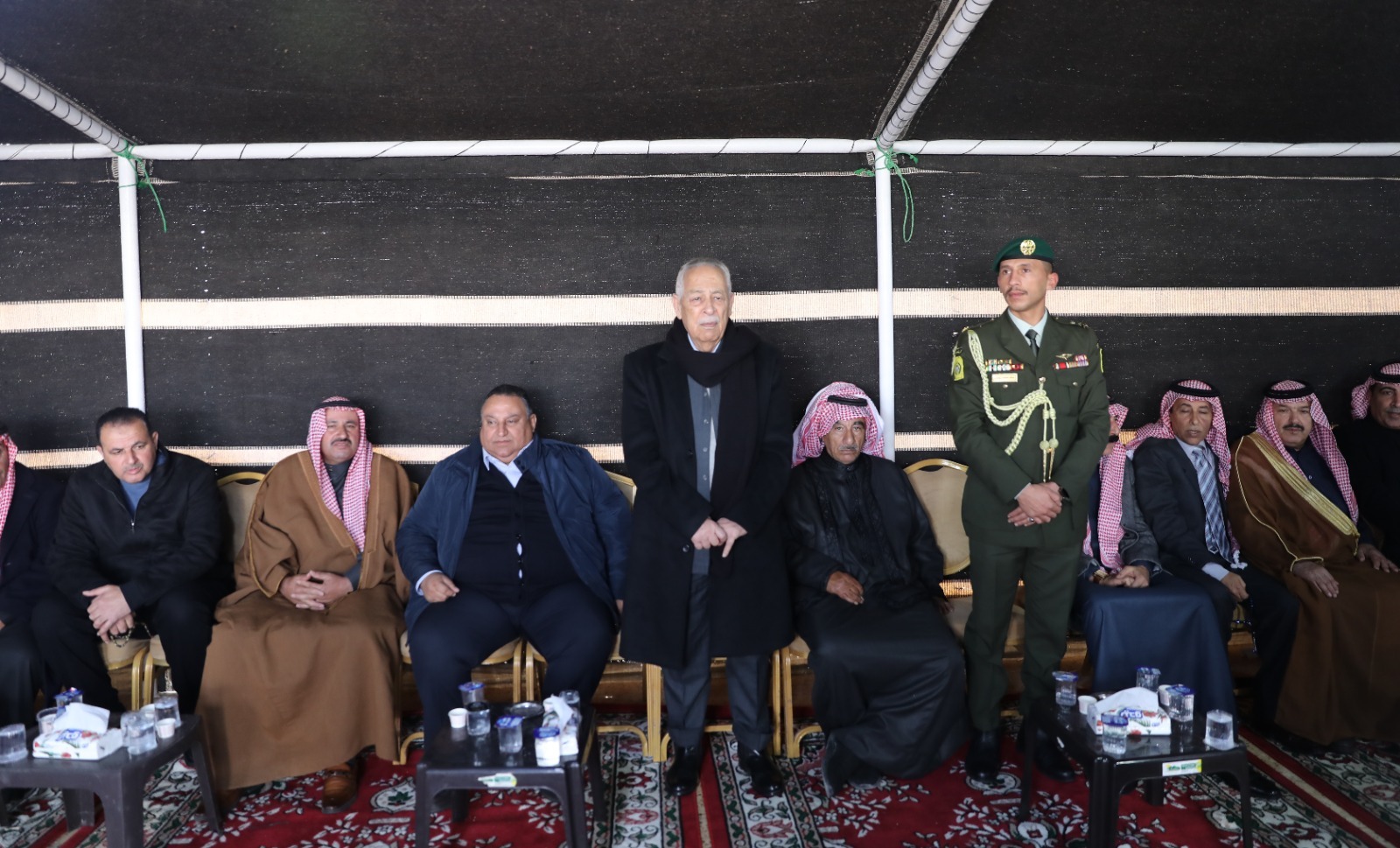 العيسوي يعزي عشائر العيسى والحراحشة والعتوم والمرازيق والشمالي