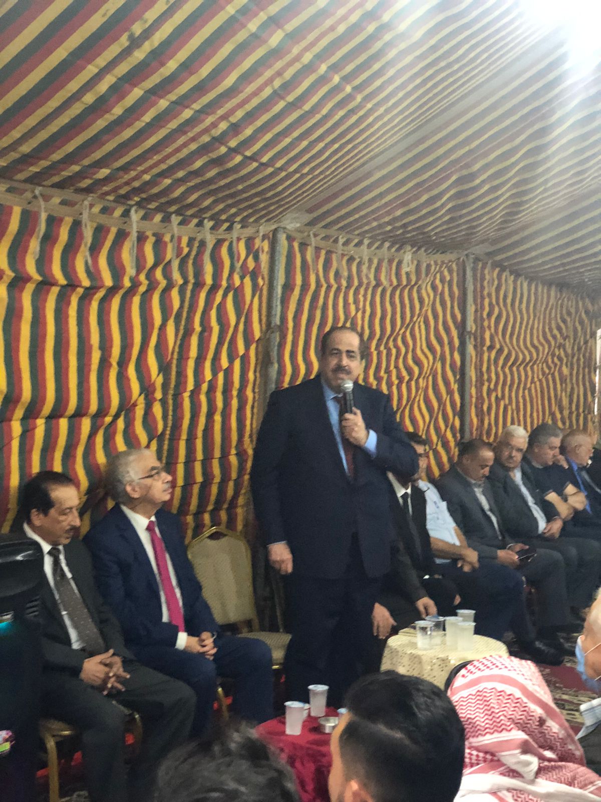 قشوع يؤكد أهمية الوحدة الوطنية في تعزيز حالة المنعة