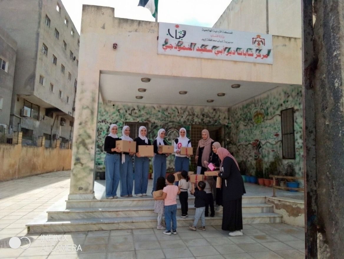 مركز شابات دير أبي سعيد ينفّذ مبادرة خيرية لتعزيز قيم التكافل في شهر رمضان