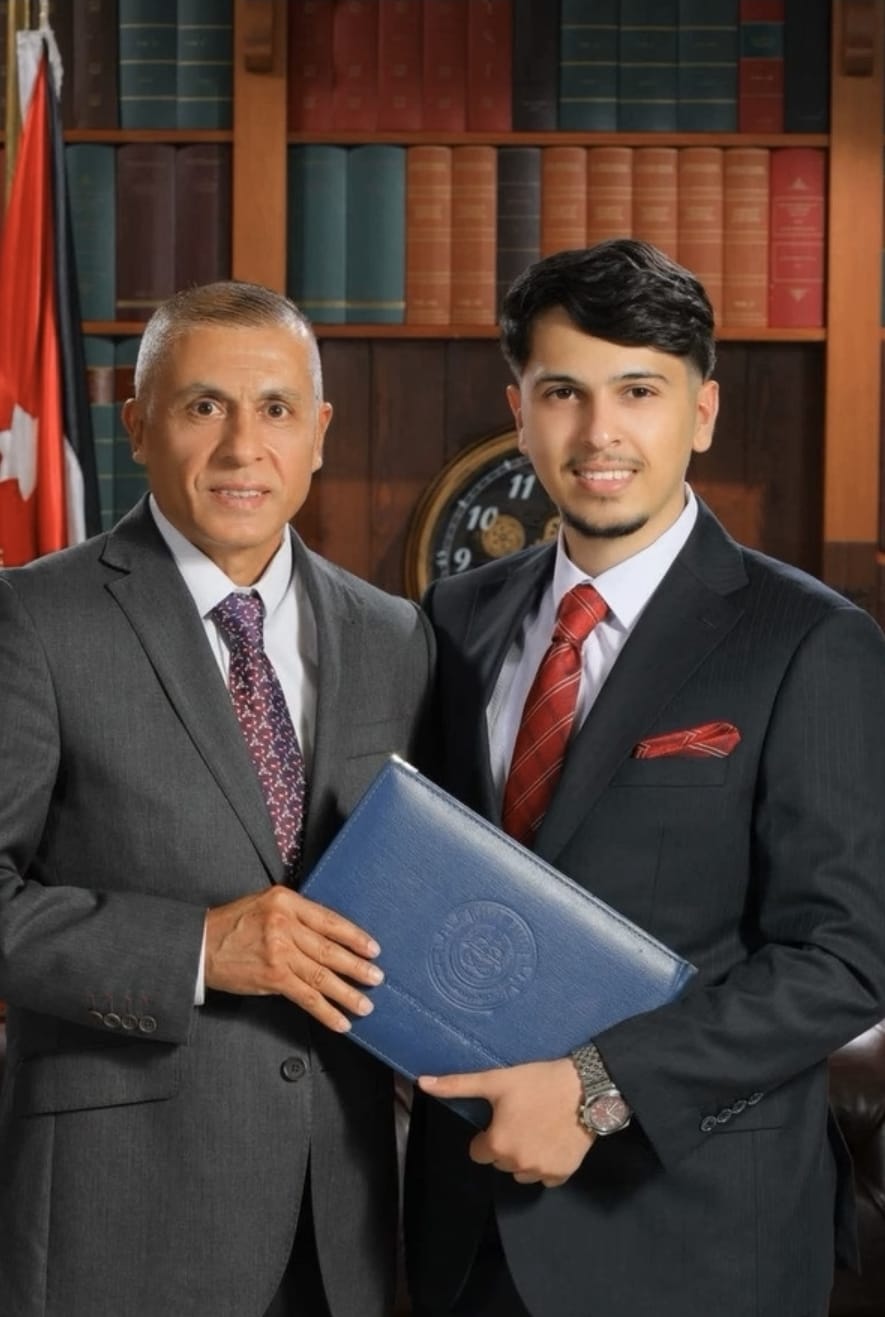 الدكتور يزيد المحارمه  .. مبارك التخرج