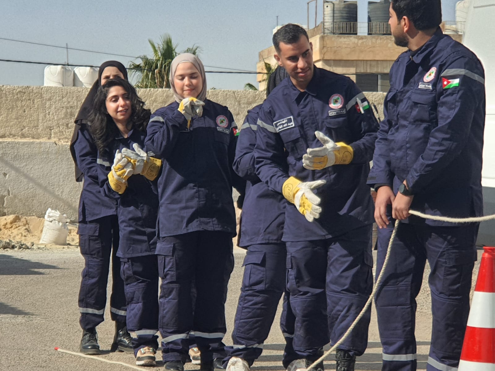 هيئة شباب كلنا الأردن تطلق سلسلة دورات تخصصية لمتطوعي الدفاع المدني في المحافظات