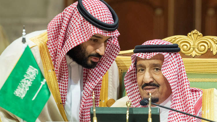 ولي العهد السعودي يطمئن الحكومة على صحة الملك سلمان 