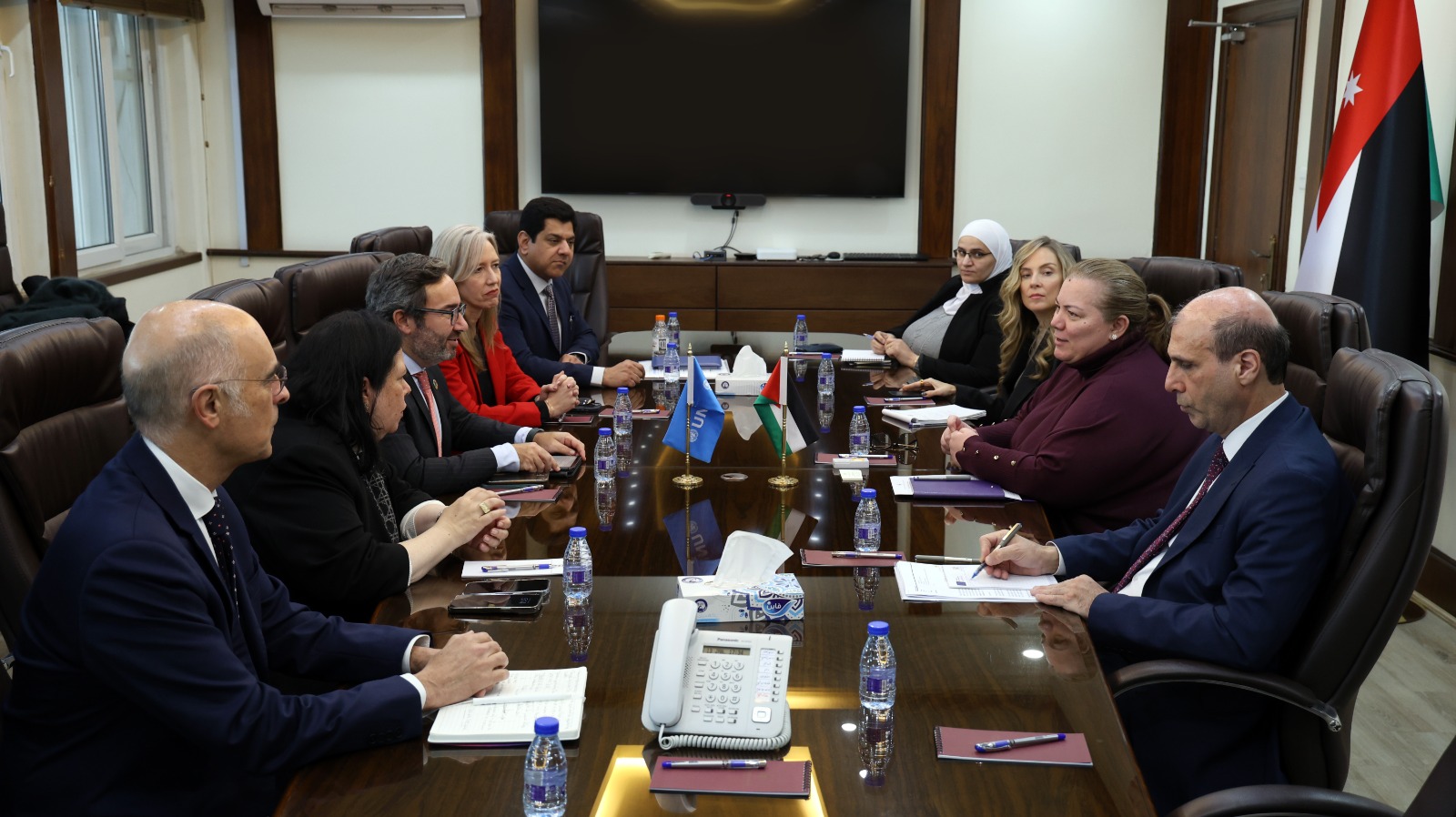 الأردن والأمم المتحدة يبحثان مشاريع جديدة لدعم رؤية التحديث