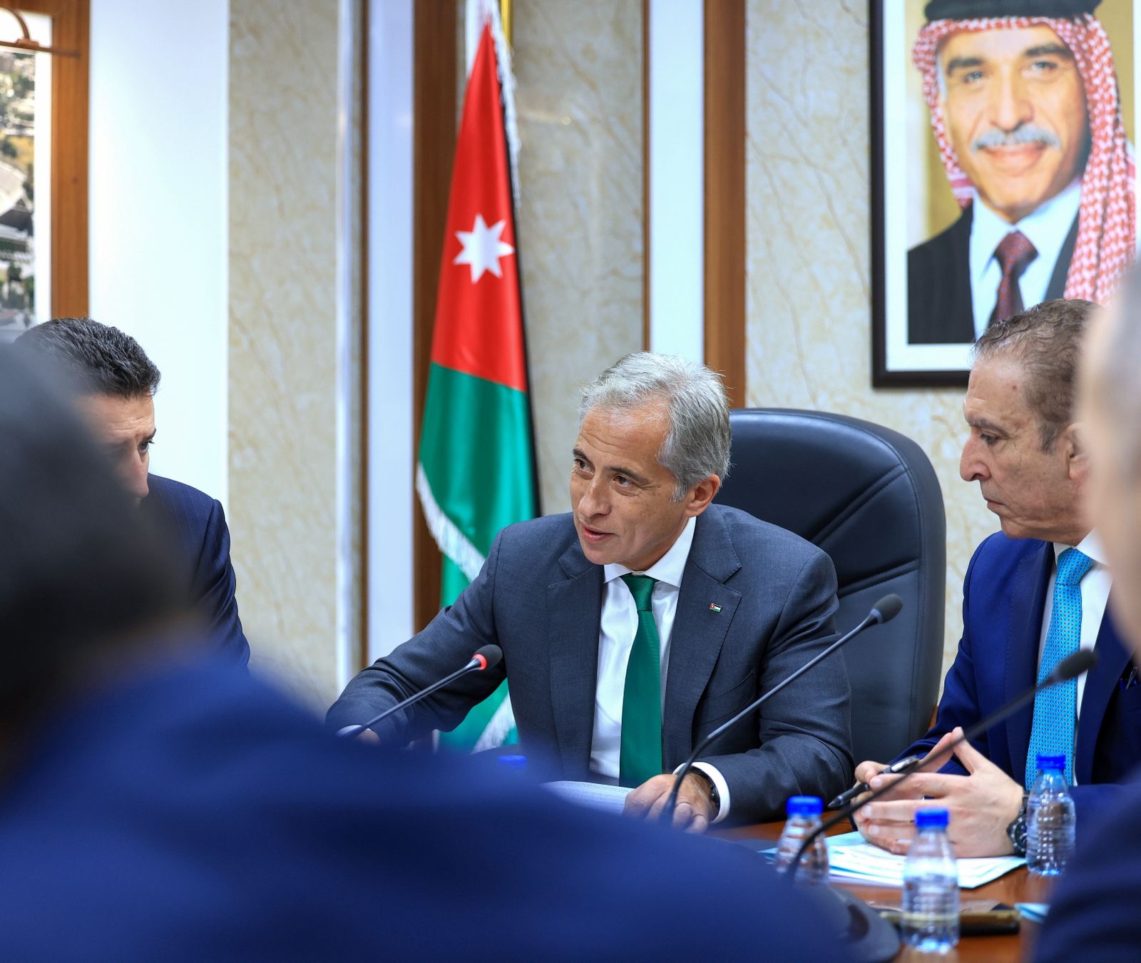 حسان يلتقي كتلة حزب الميثاق الوطني النّيابيَّة