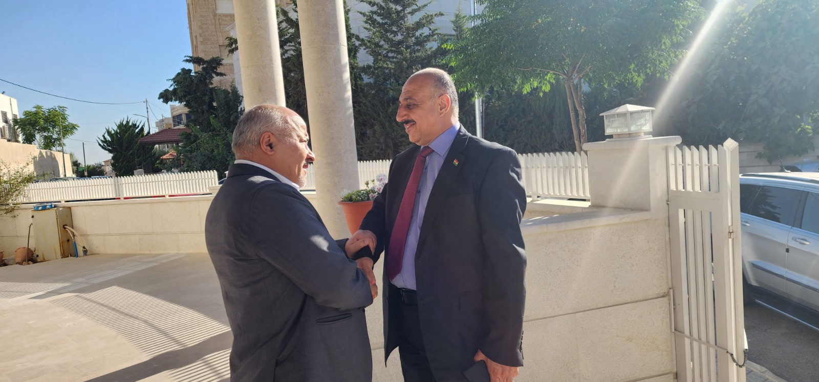 السكرتير العام لــ "YNDK" يجتمع مع الأمين العام للحزب الائتلاف الوطني | اخبار الاردن