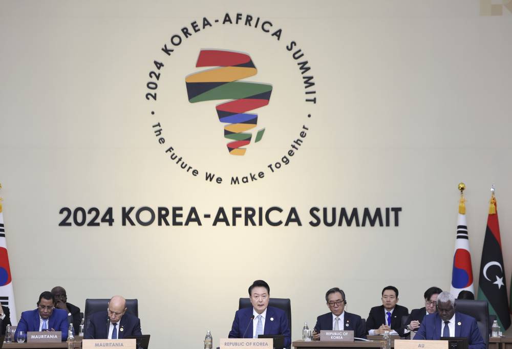  انطلاق القمة الكورية الأفريقية في سيؤول