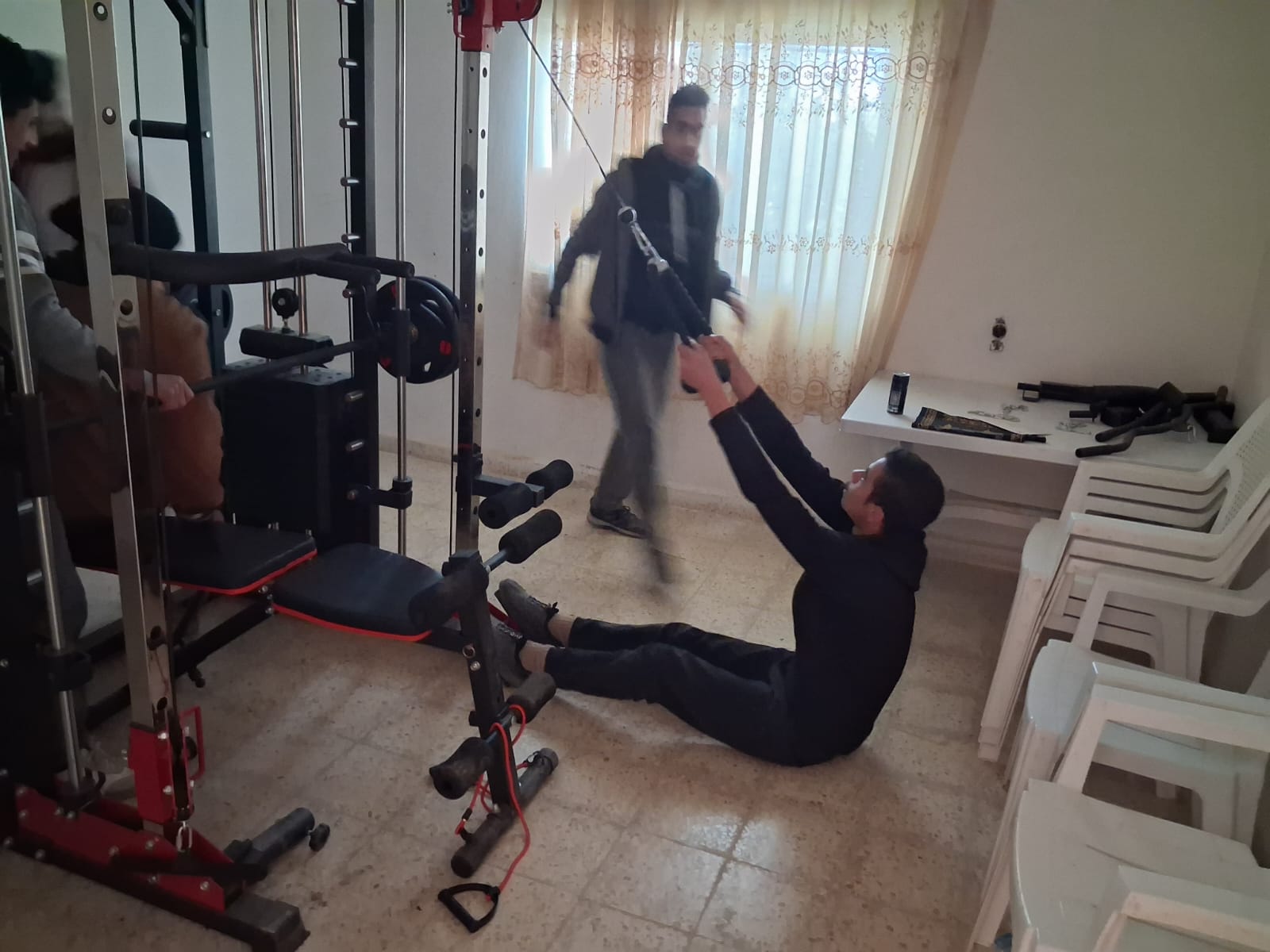 مركز شباب أدر ينظم يومًا رياضيًا مفتوحًا لأعضاء المركز